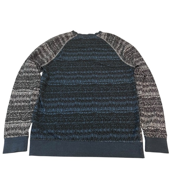 Quiksilver Men’s Sweater XL Black Gray Knit Crewneck Limited Collection - Picture 6 of 8